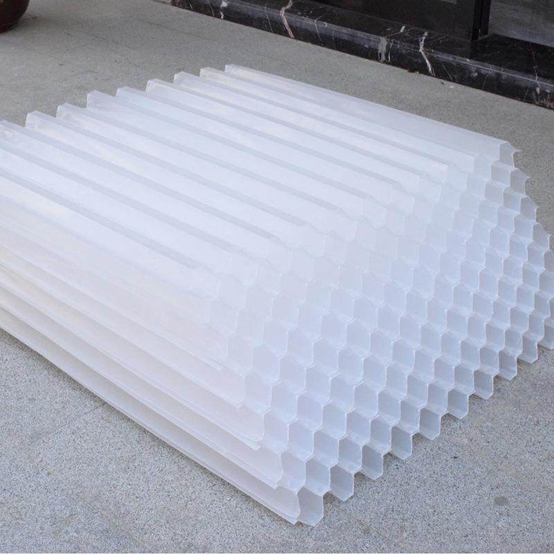 厂家直供斜填料-污水处理管填料PP丙聚烯材质可斜定制网格管填料