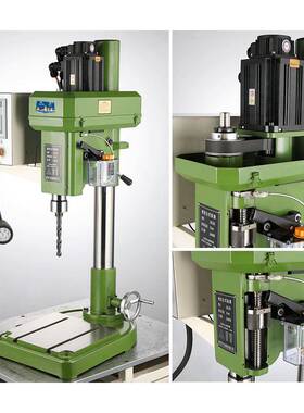 杭湖数控单伺服钻床双伺服钻攻两用台钻多轴器滑台分度盘等