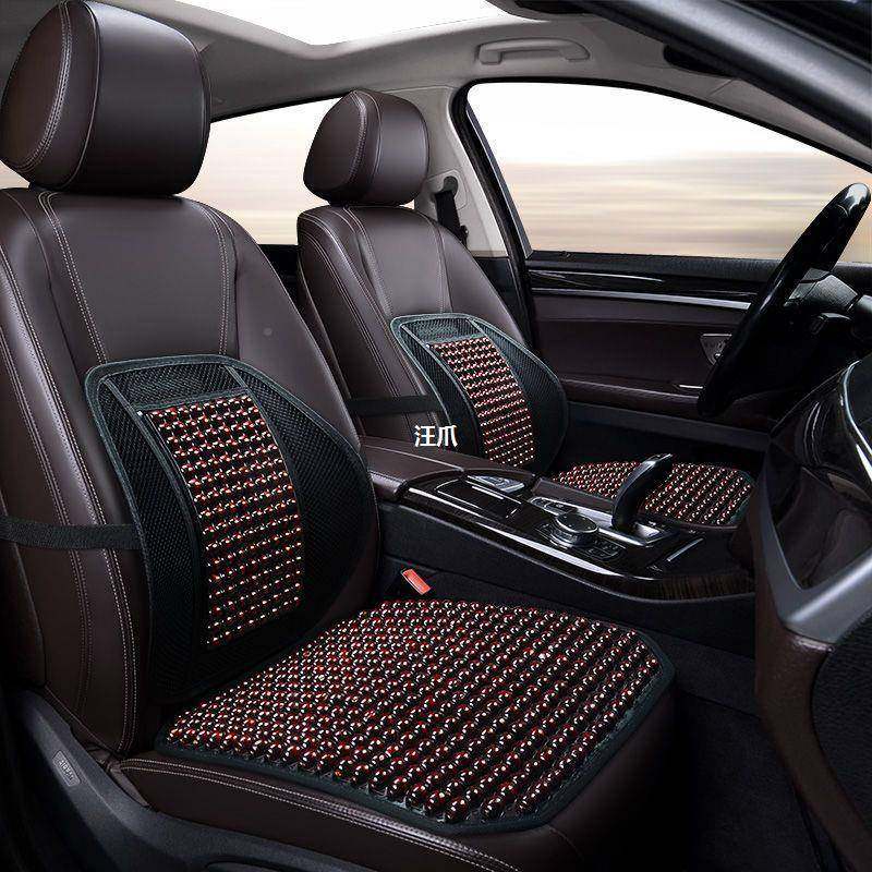 夏季专用木珠汽车垫防滑透气免绑通坐用单张夏座垫珠天IYH通风子