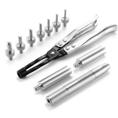 气门油封拆装钳工具气门紧置弹簧油封拔取钳免拆式凡尔钳汽修工具