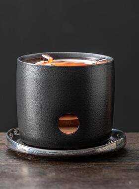 中式rcdr简约复古茶煮冬日户外家用茶陶瓷围炉炭煮茶烤一体炭火慢