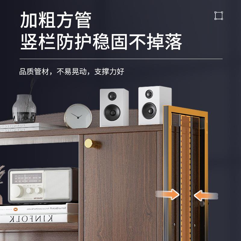 亿家达书架物落地多层储书架简易学生收纳架客厅QAU置隔断架物架