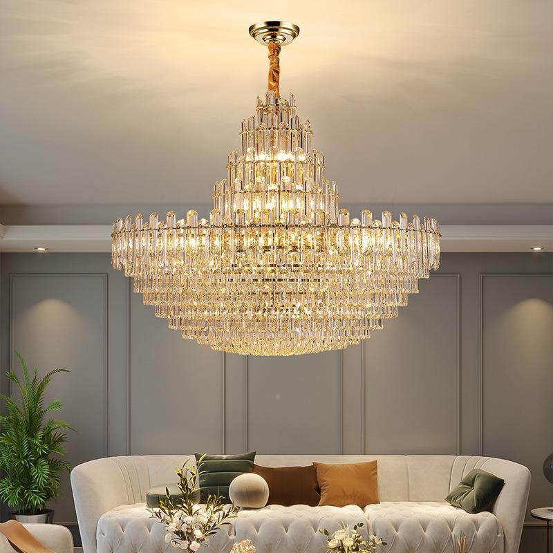 843现代轻水晶台吊灯家奢用创大气个性吊灯饭厅吧别墅客厅餐意厅,家装灯饰光源,智能吊灯,淘宝优惠券,粉丝福利购,淘宝优惠卷