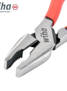 德国wiha威汉经典型钳子工具进口工业级钢丝钳斜口钳尖嘴钳省力型