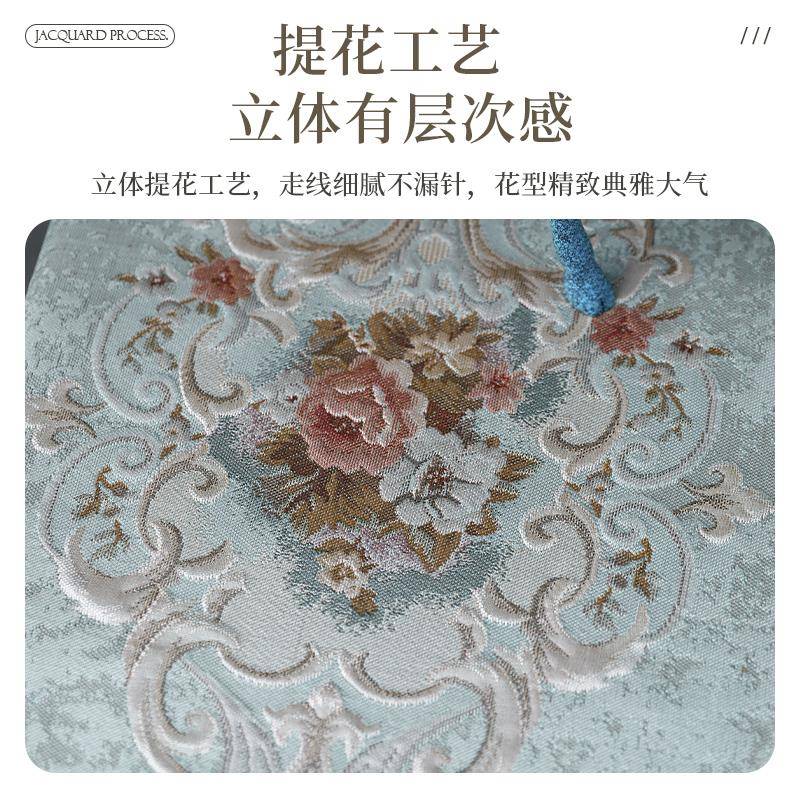 欧式床头柜盖防布盖巾家卧室梳妆台桌布尘长方形打印机台20191010