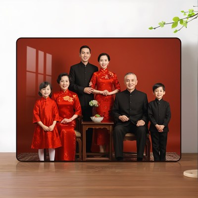 全家福相框挂墙定制洗照片做成相册框架摆台冲印放大家庭宝宝相片