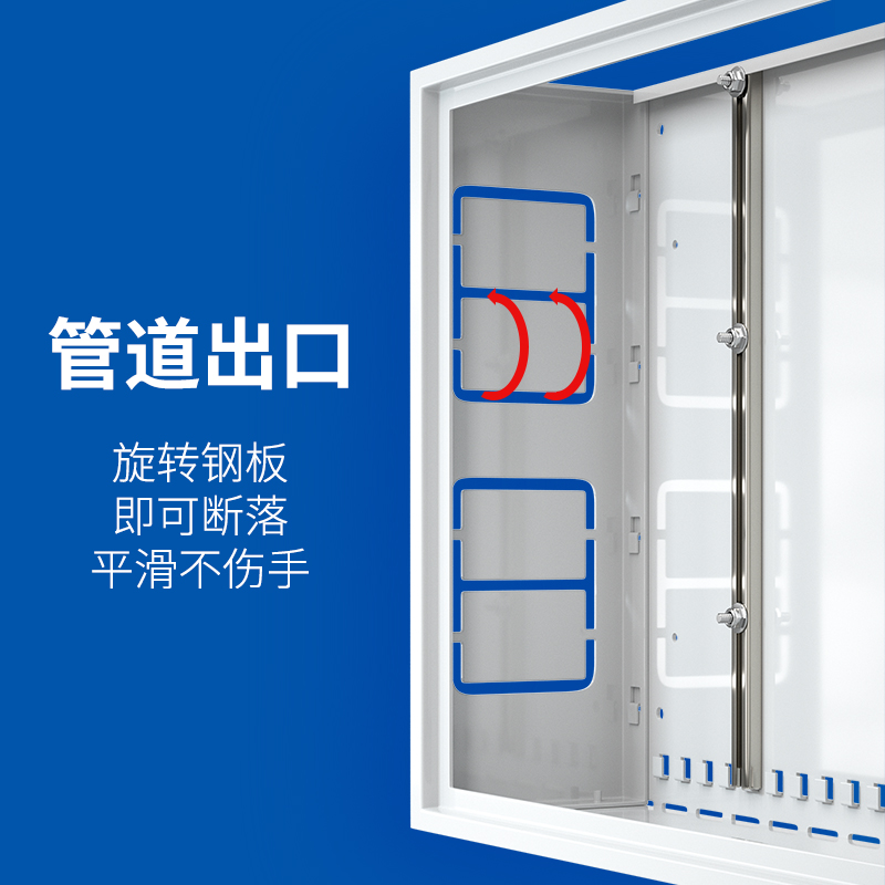 地暖分水器遮挡柜装饰遮丑盖板遮挡罩地热门暖气片拆装式暗箱