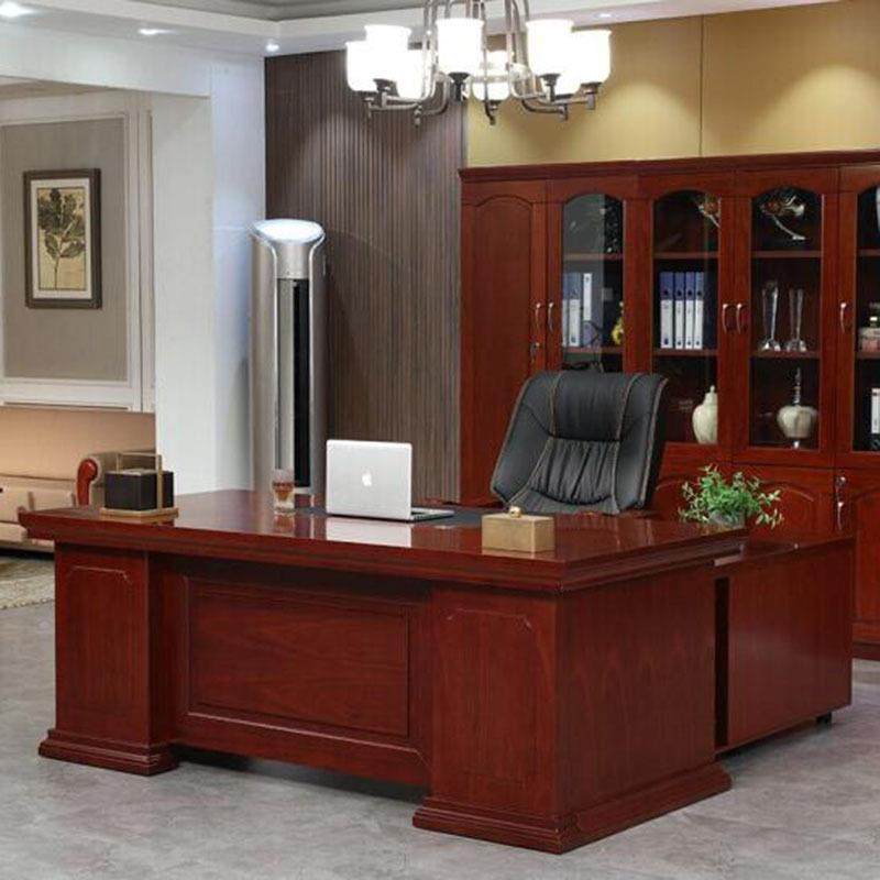 办公桌简约现代大班桌总经理主管1.8米办公桌椅单人桌极简商务风