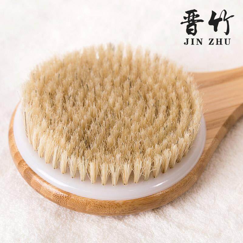长柄洗刷鬃成人硬毛搓背猪刷QBM子搓澡澡巾沐浴身体刷刷干刷清洁