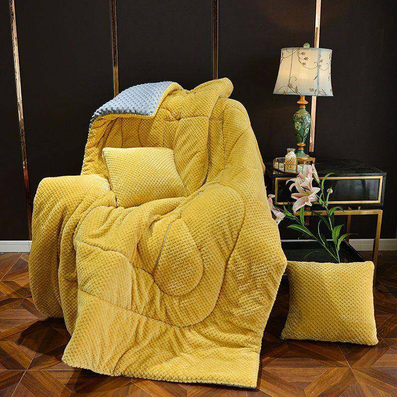 新折叠抱枕被子两用冬季厚加加大珊瑚毯办公室午睡毯子绒二款MG16,居家布艺,抱枕被,淘宝优惠券,粉丝福利购,淘宝优惠卷