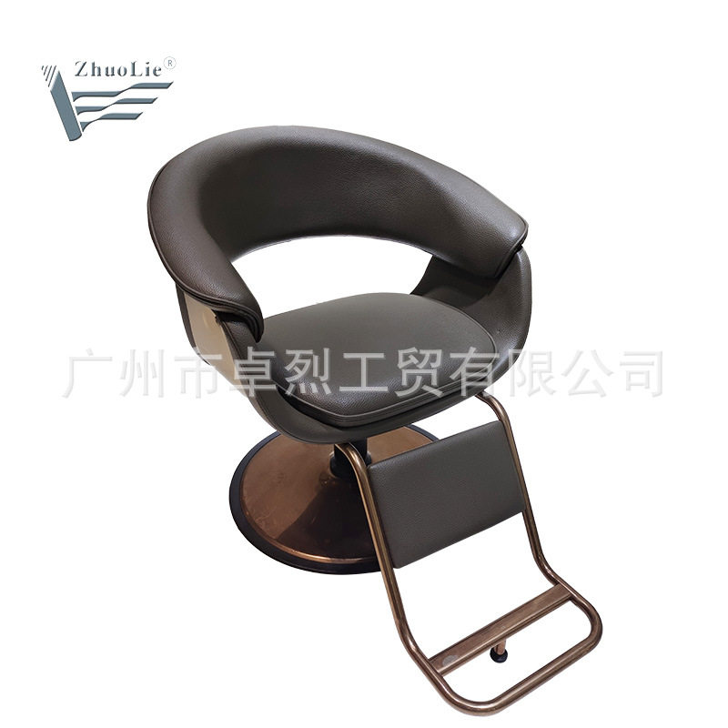 高档理发店座椅网红美发店椅子发廊专用 简约现代升降剪发椅A2208