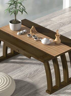 楠竹炕桌炕几地飘窗式小茶IIN几卧室小型桌子坐家用榻榻小米日辞