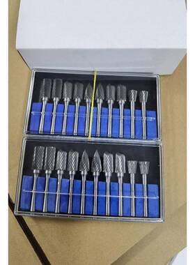 6-12单打纹套装A..G.wC.N硬合金MNF旋转锉，木工锉，工质业磨头