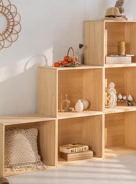 UG73实榻榻米木箱拼床小户床型卧室加宽飘窗地台床柜木FKI高箱储