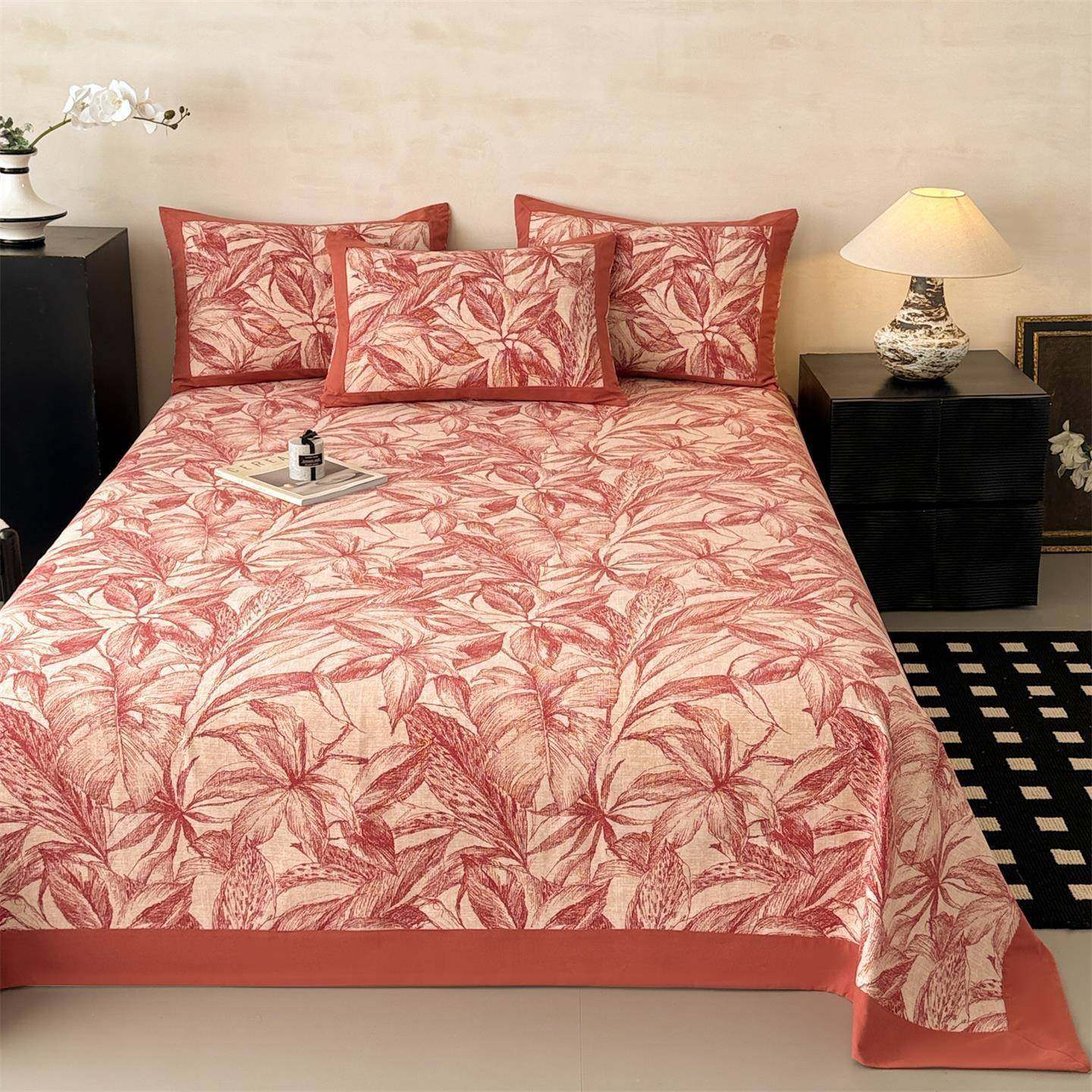 古纯棉磨毛床/1单单件1棉00全床笠秋冬加厚.5米单双复人被单三件