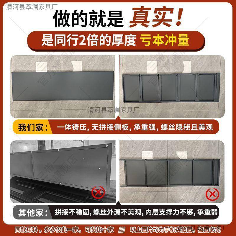 特厚厨房置物防尘餐边大容柜量翻盖收纳储物功RJT多能微波炉翻门