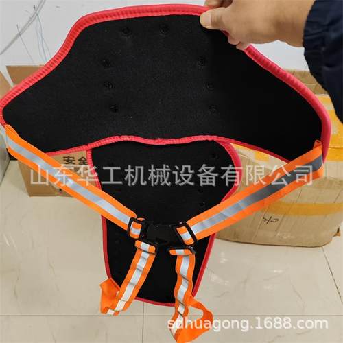 反光HG-600安全防砸背绝甲下施井工防护用品厚缘背心加式防砸背甲