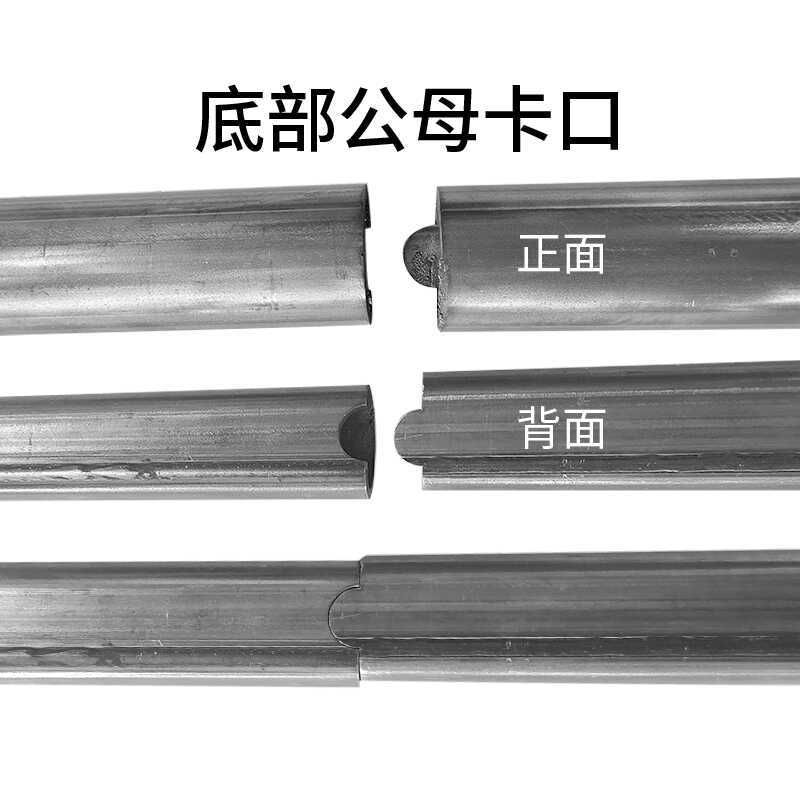包邮304不锈钢地轨电动平移门路轨地面打膨胀螺丝免挖埋简易安装