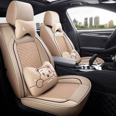 四季安皮革汽座套cs3长5cs15车cs54865cs75逸动睿骋专用坐垫全包