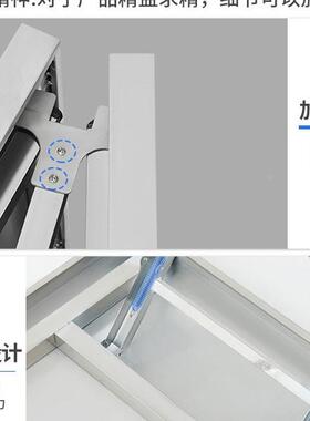 加厚桌面可折叠全不开锈F97HM7JT钢折叠桌车载便摆携易摊收纳可票