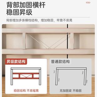 双层电脑家台IUM式你书桌小型电脑桌移动床边桌网迷课桌简易用学