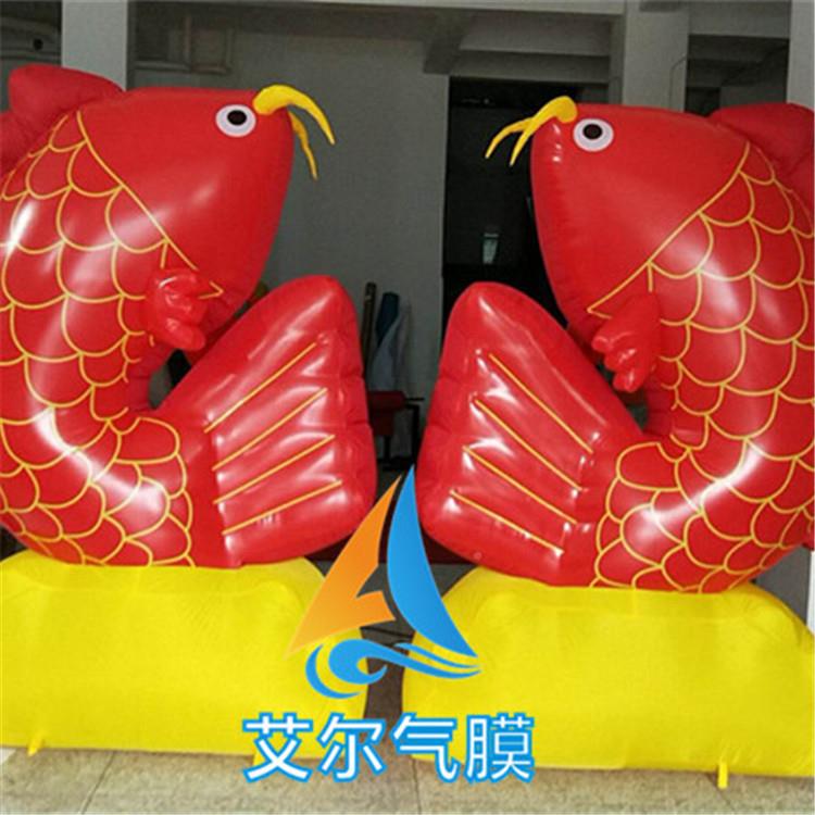 充气豚气模乐园洋海展TPS示海豹章鱼充气卡通海动物
