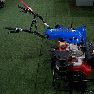 四驱直连后微耕机农地用耕旋起垄开沟旋耕机家用汽油小型机除UBF