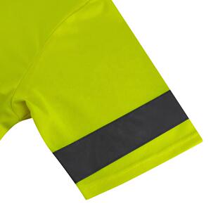 户外工反光短袖 g可T恤程速干建筑安全背心573印印字loo