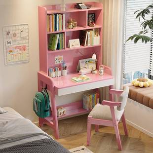 K8全实木书16.2桌书型室架简家用小学生学习桌60 80约CM卧小户