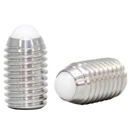 尼龙珠滚轮型球头柱塞 BPRJ6 8 10 12 16 树脂头滚动波珠 ZC106-2