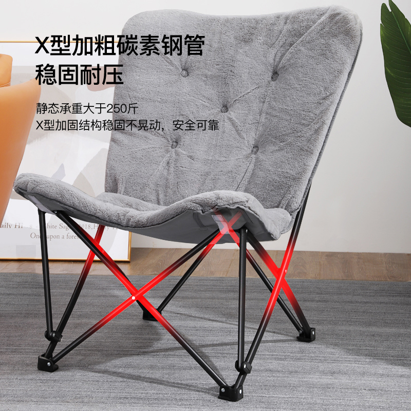 折叠躺椅阳台休闲椅家用午休午睡靠背椅懒人椅子寝室卧室单人沙发