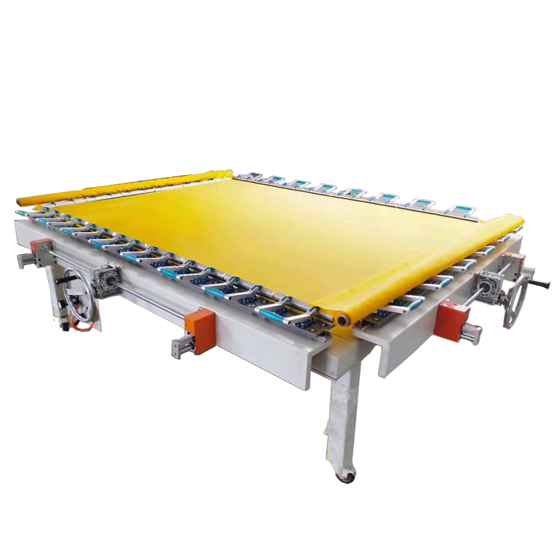 拉网机机械气动手动电动全自动绷网机丝印器材网版蜗轮蜗杆绷网器