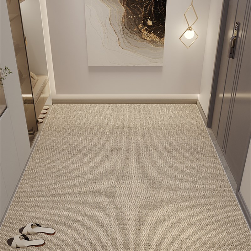 入户地垫免打理家用门口地毯玄关进门门垫耐脏防滑高级感入门垫子