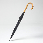 萨曼莎定制绅士款 马六甲藤竹伞手工长柄竹节雨伞男女商务英伦雨伞