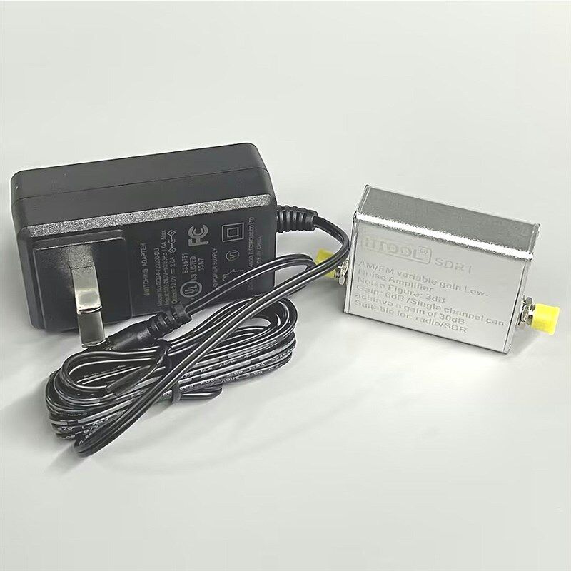 FM信号放大器 增益30dB 65-162.5MHz 天线收音机LNA射频rtl-sdr