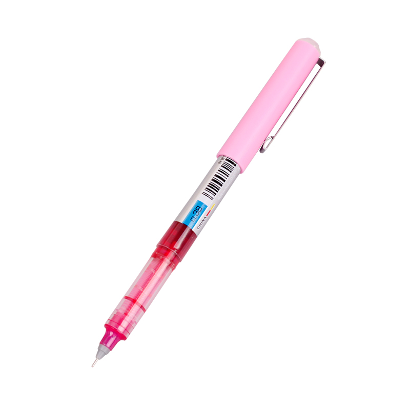 白雪直液式走珠笔0.38mm针管型彩色中性笔学生用彩笔做笔记0.5mm