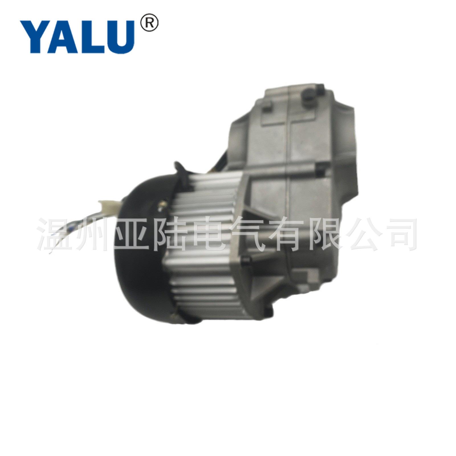 B三M14JHW18HQF-800W48V机电动轮车无电中刷置霍尔减速电机