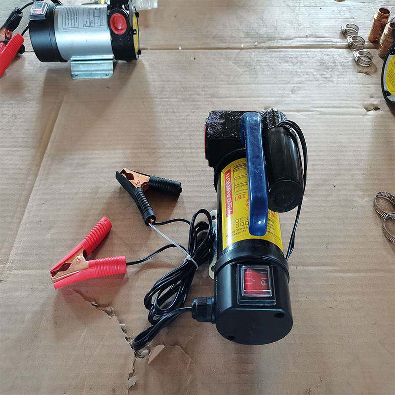 家用手提自吸小型抽油泵移动加油机电动自吸柴油煤油抽油泵便携