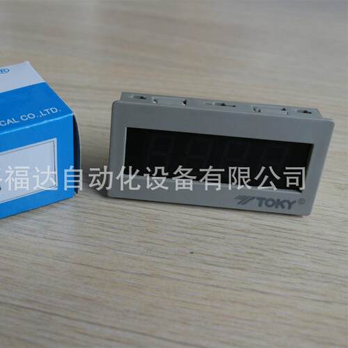 TOKY东崎DM4C-AV6E00V三位电压表D3半DM4A-DV5A-DA200A精密电流表