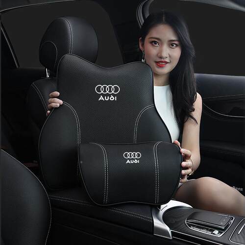 /奥·迪A3A4L/A5/A3746/QL/Q3/Q5L/Q7汽车头枕护颈枕记忆2棉腰靠