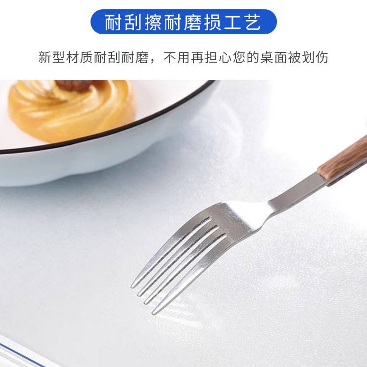 现货PVC透明软板卷材免洗防油防水桌面保护膜商用软玻璃胶皮垫子