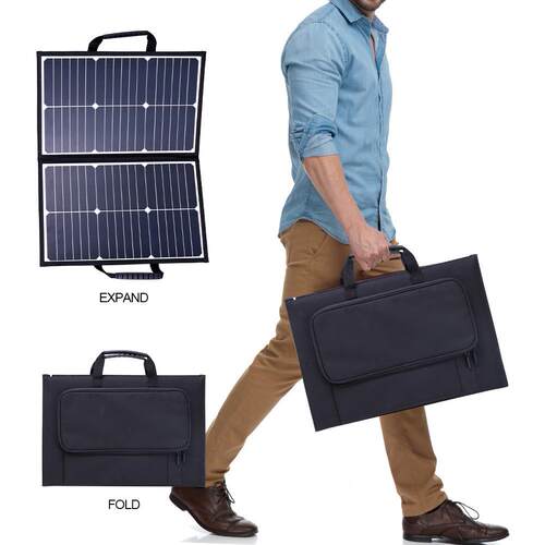 60W2折太SNW21阳能折叠FoldableSolar包Panel8V42W