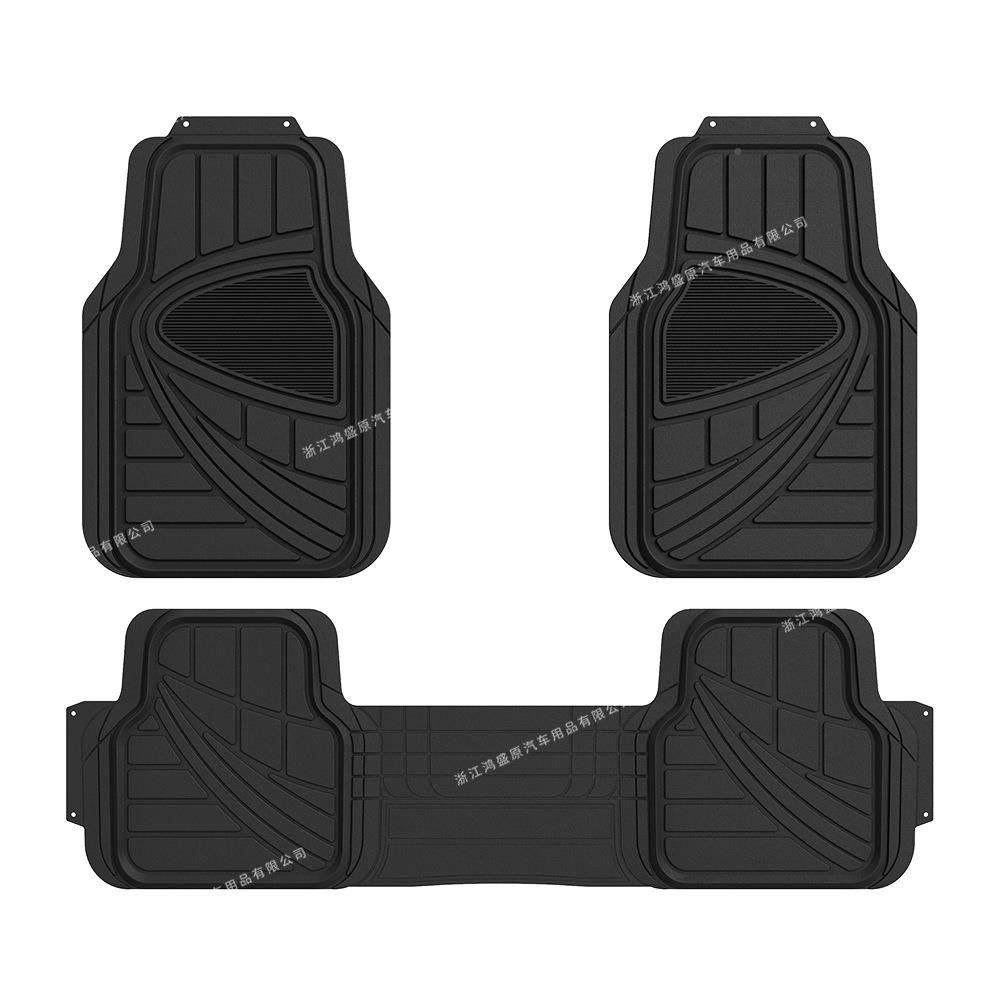 汽车脚垫V通用脚垫水C防滑无品牌/防可裁P剪脚垫