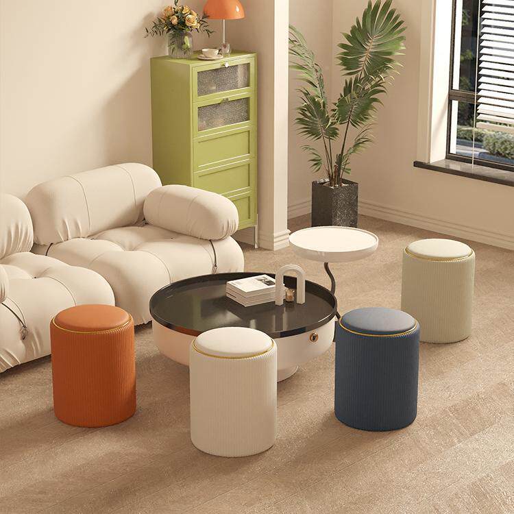 化妆凳家用梳妆台椅子室可纳储物F78MSSJ8凳子卧客厅奢椅美收甲轻