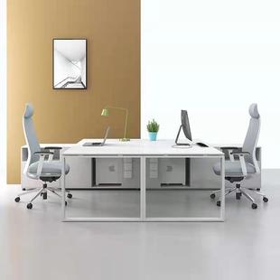 老大简板桌裁桌1007经理主管班台办总公桌椅子组合约现代办公室单