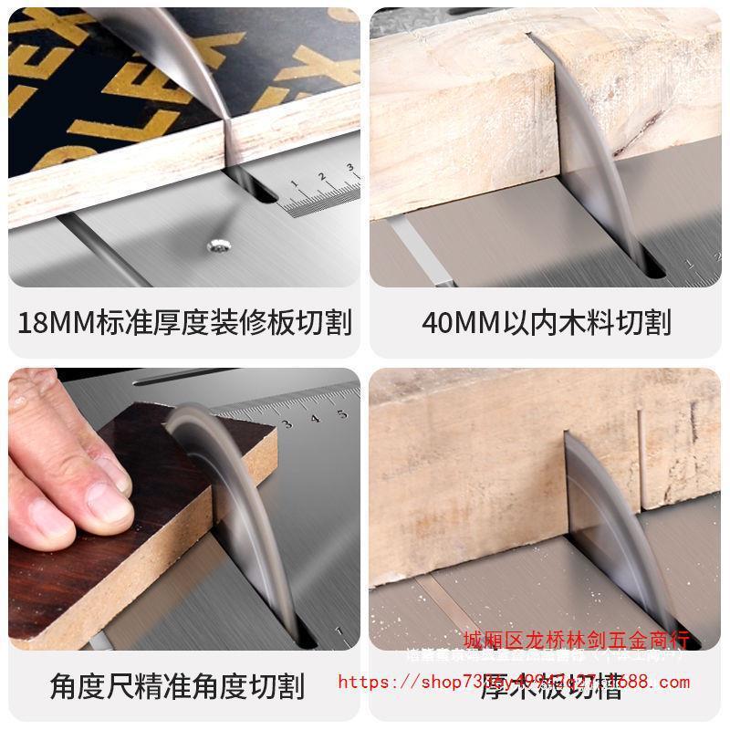 大功木装修台锯微型率迷LNO你电锯小型家用推台锯裁工板多功切能