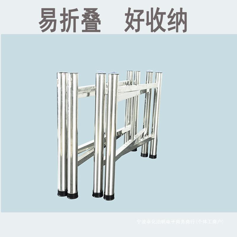 不锈MHY简易大圆桌架桌铁艺桌腿支方饭桌餐桌折叠伸缩桌脚架架台