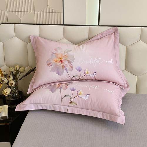 2025新款版全棉磨系大列四件套1.8m床单款毛套四件出UTT水芙蓉粉