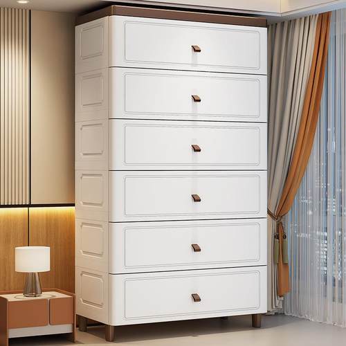 50120宽家用物欧XYW式抽屉式收纳柜储柜小型卧室-床小边杂物整理