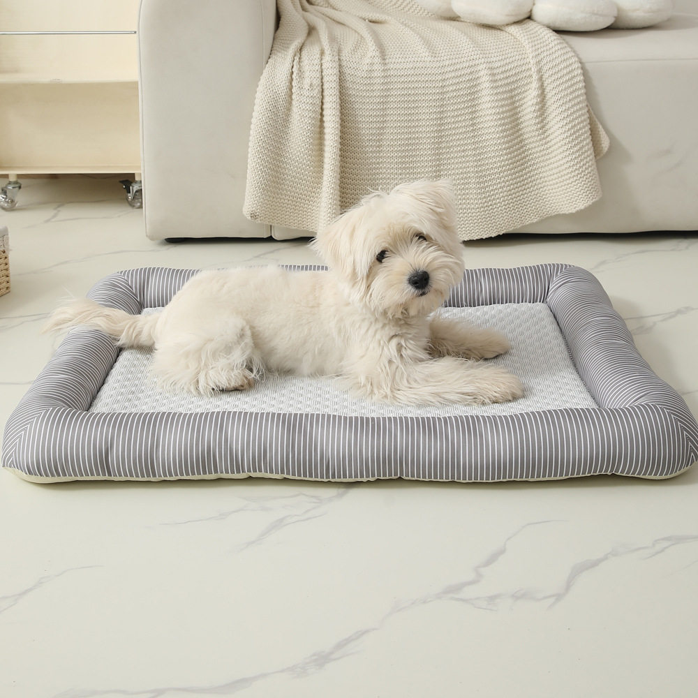 Dog mat, summer pet kennel, cat mat, Teddy large and small dog bed, blanket, suede dog supplies, four-season kennel